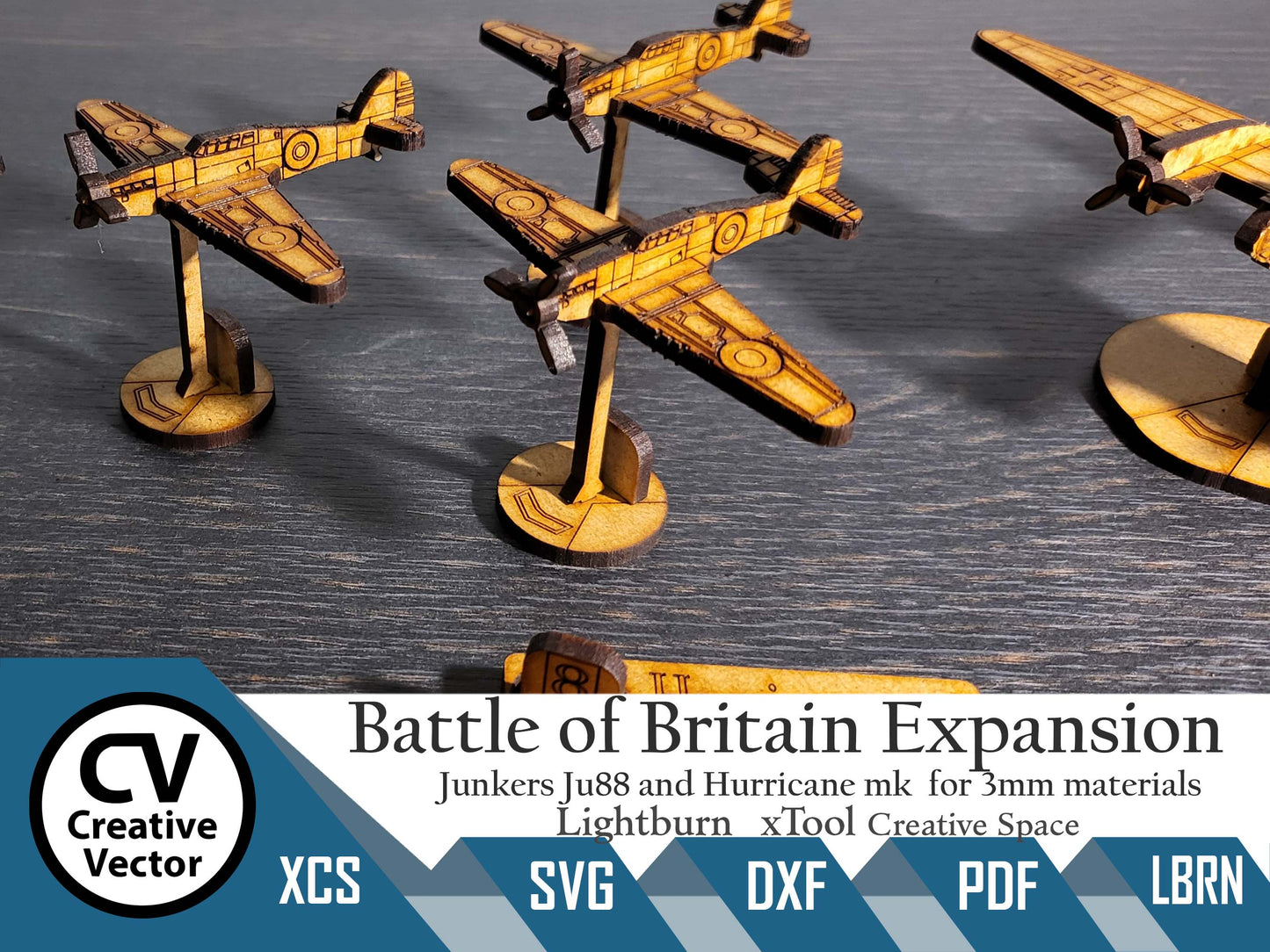 Project for laser cut -Expansion for WARGAME BATTLE of BRITAIN
