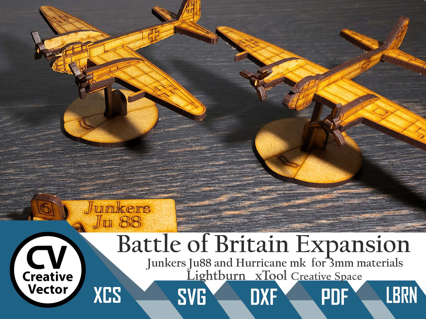 Project for laser cut -Expansion for WARGAME BATTLE of BRITAIN