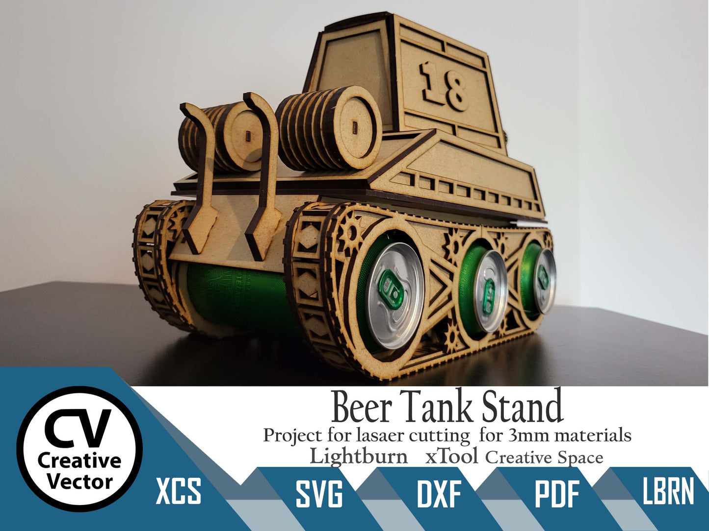 Beer Tank Stand for laser cutting