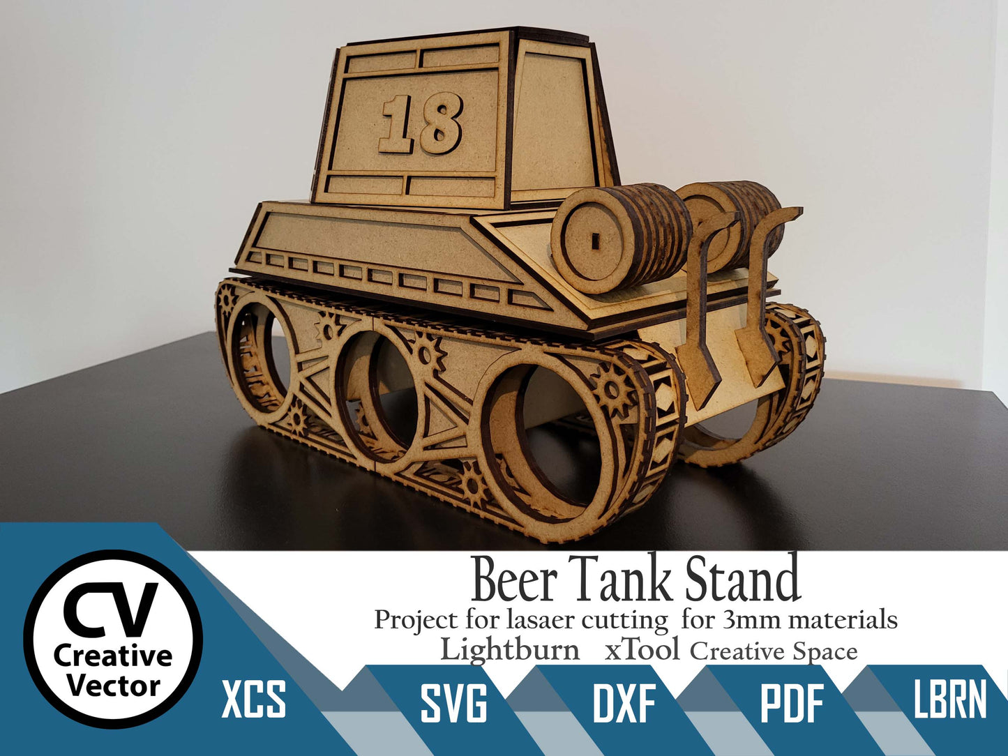 Beer Tank Stand for laser cutting