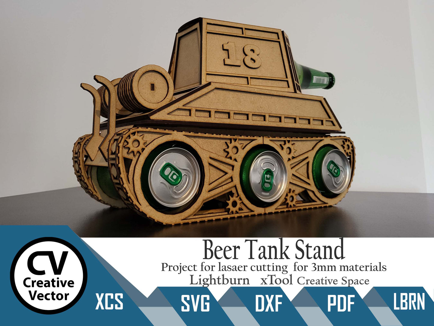 Beer Tank Stand for laser cutting