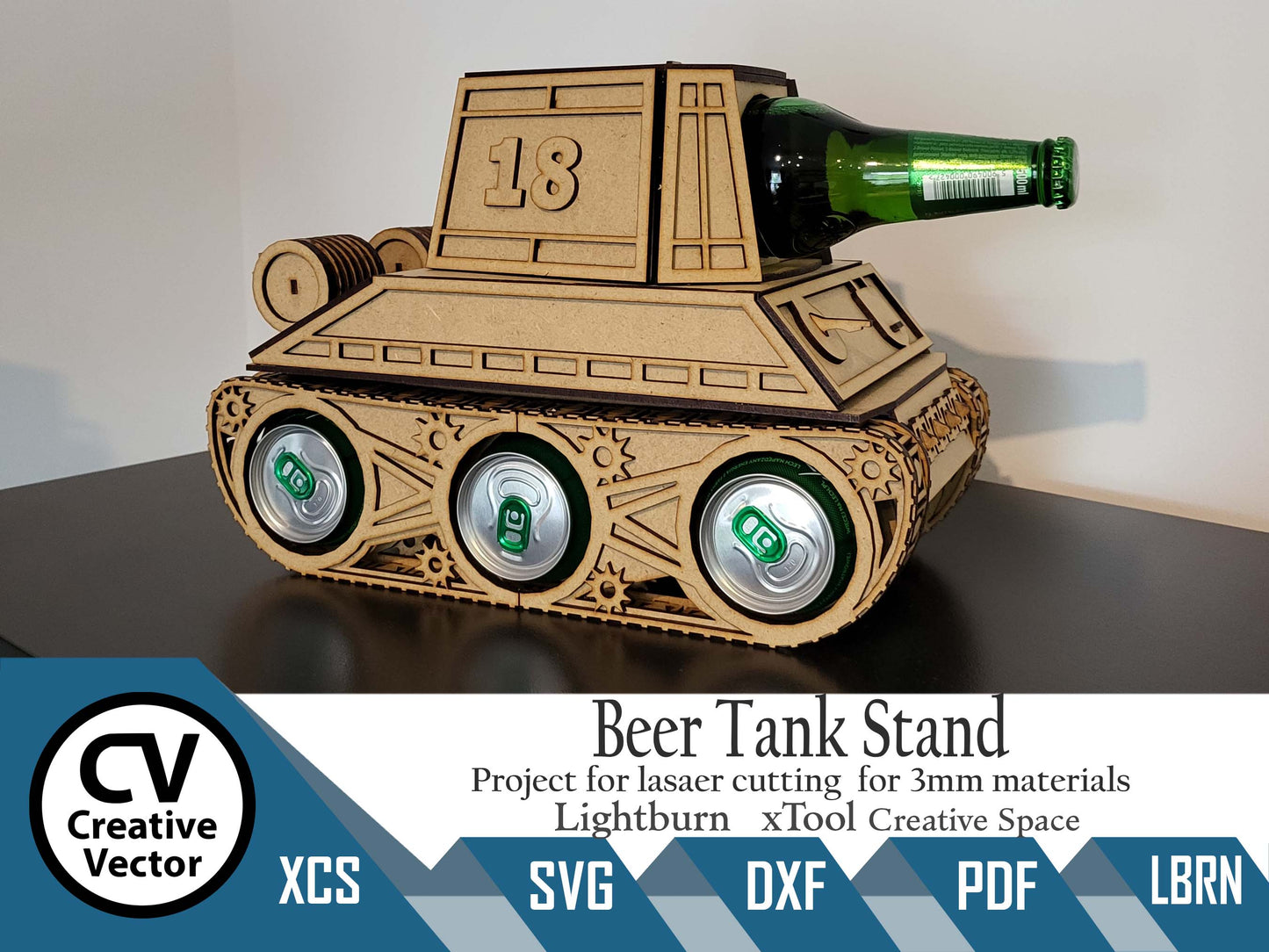Beer Tank Stand for laser cutting