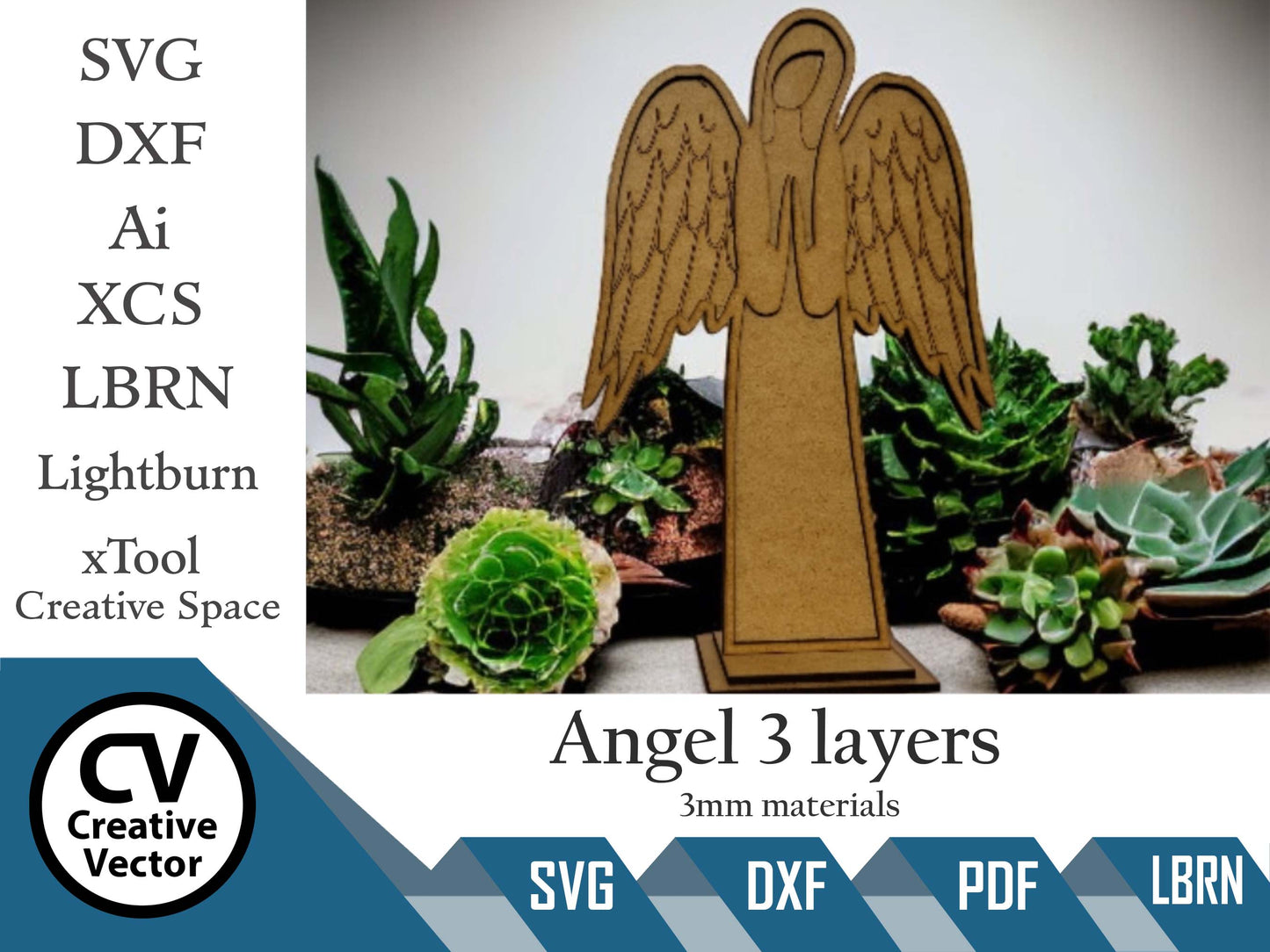 Angel 3 layers standing vol3