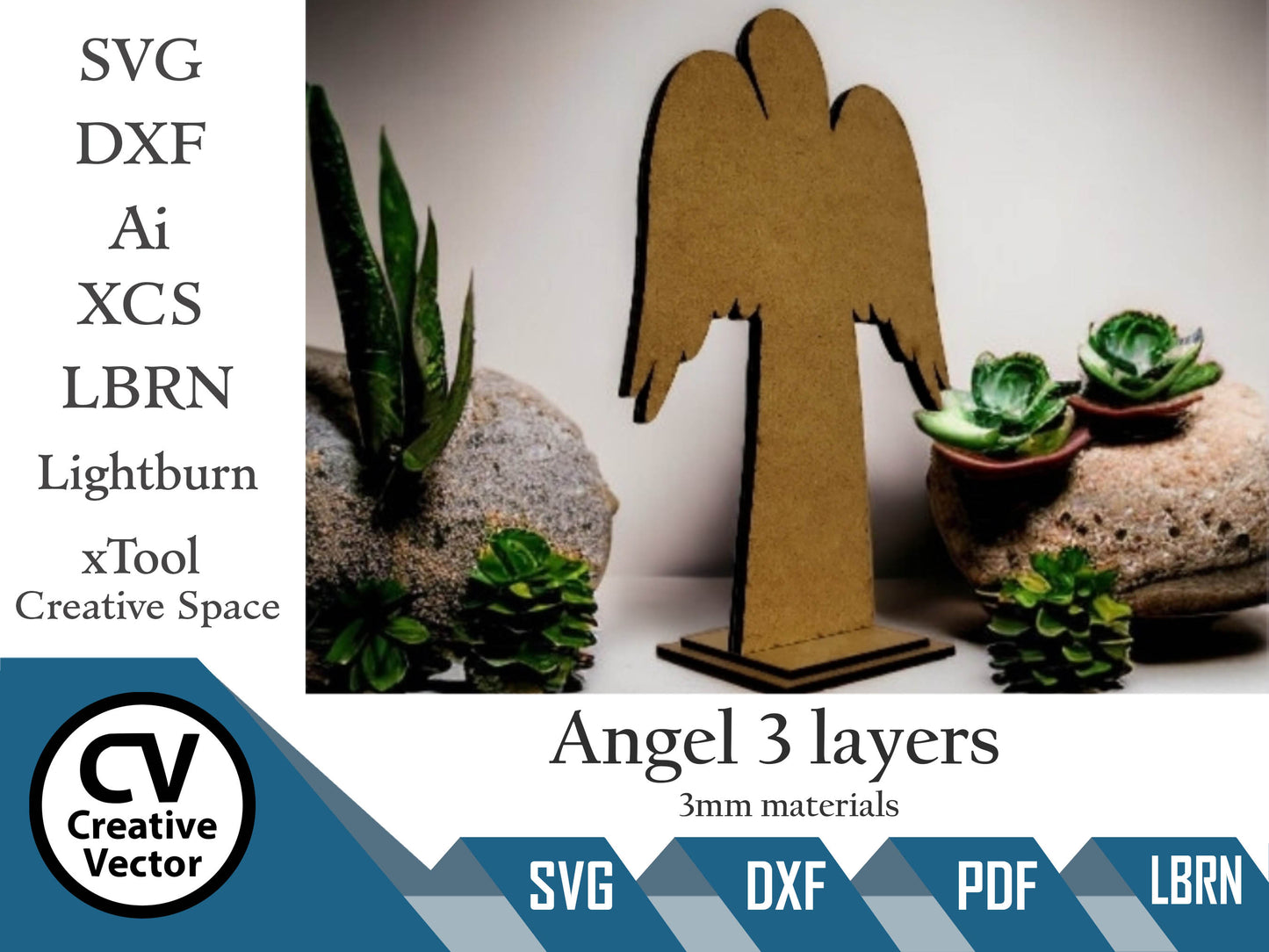Angel 3 layers standing vol3