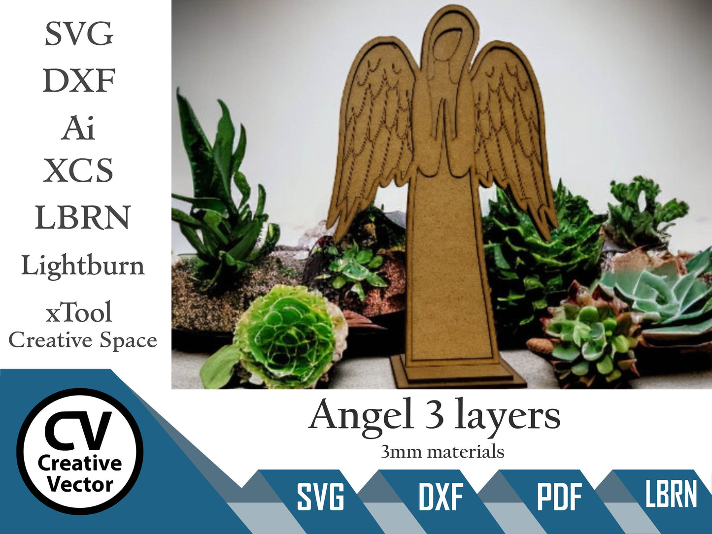 Angel 3 layers standing vol3