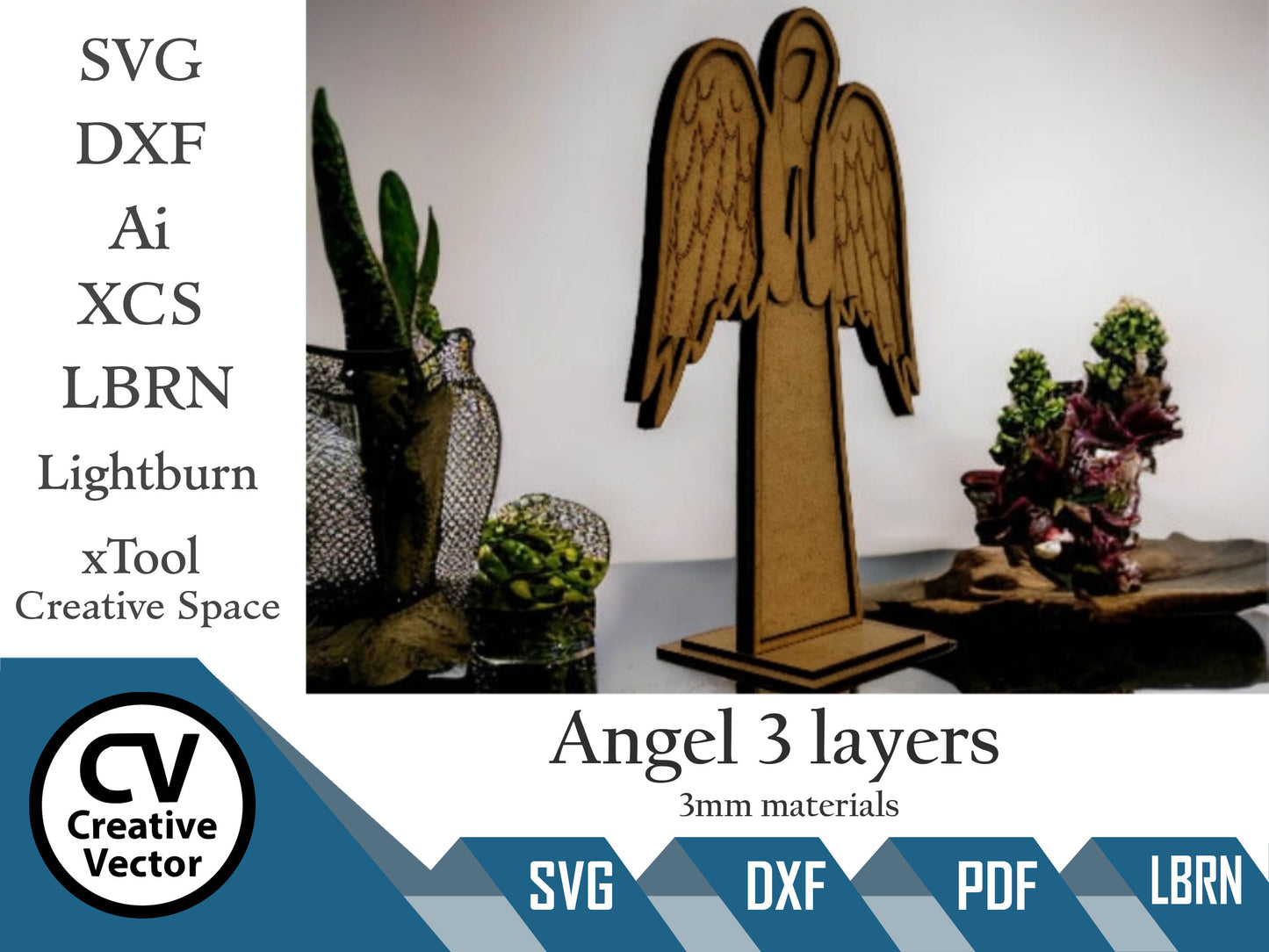 Angel 3 layers standing vol3