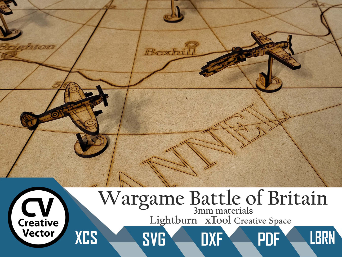 Project for laser cut - WARGAME BATTLE of BRITAIN
