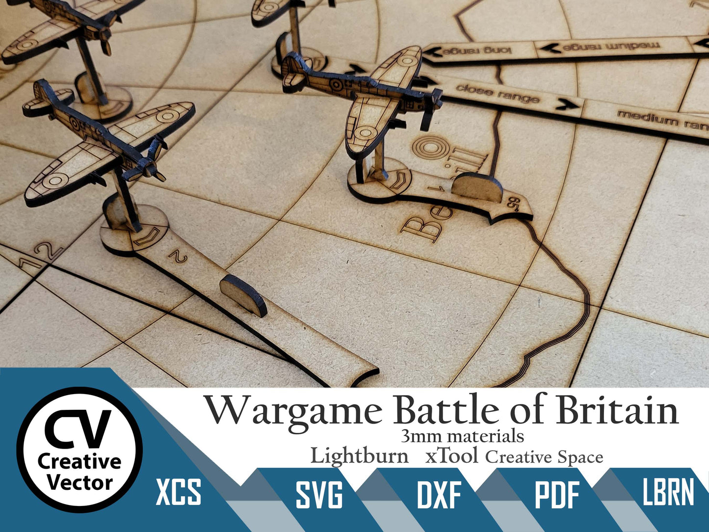 Project for laser cut - WARGAME BATTLE of BRITAIN