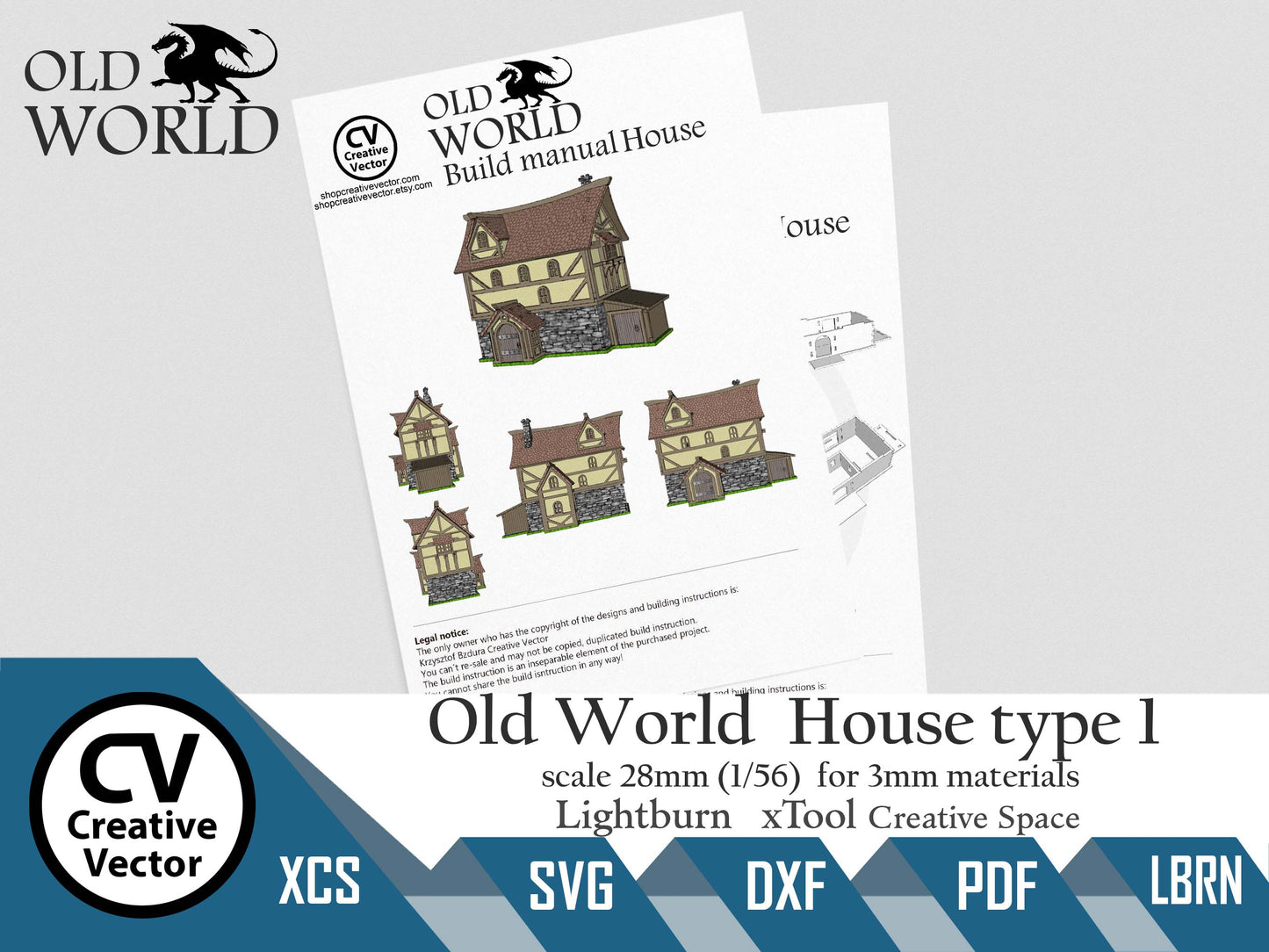 The Old World Tavern in scale 28 mm