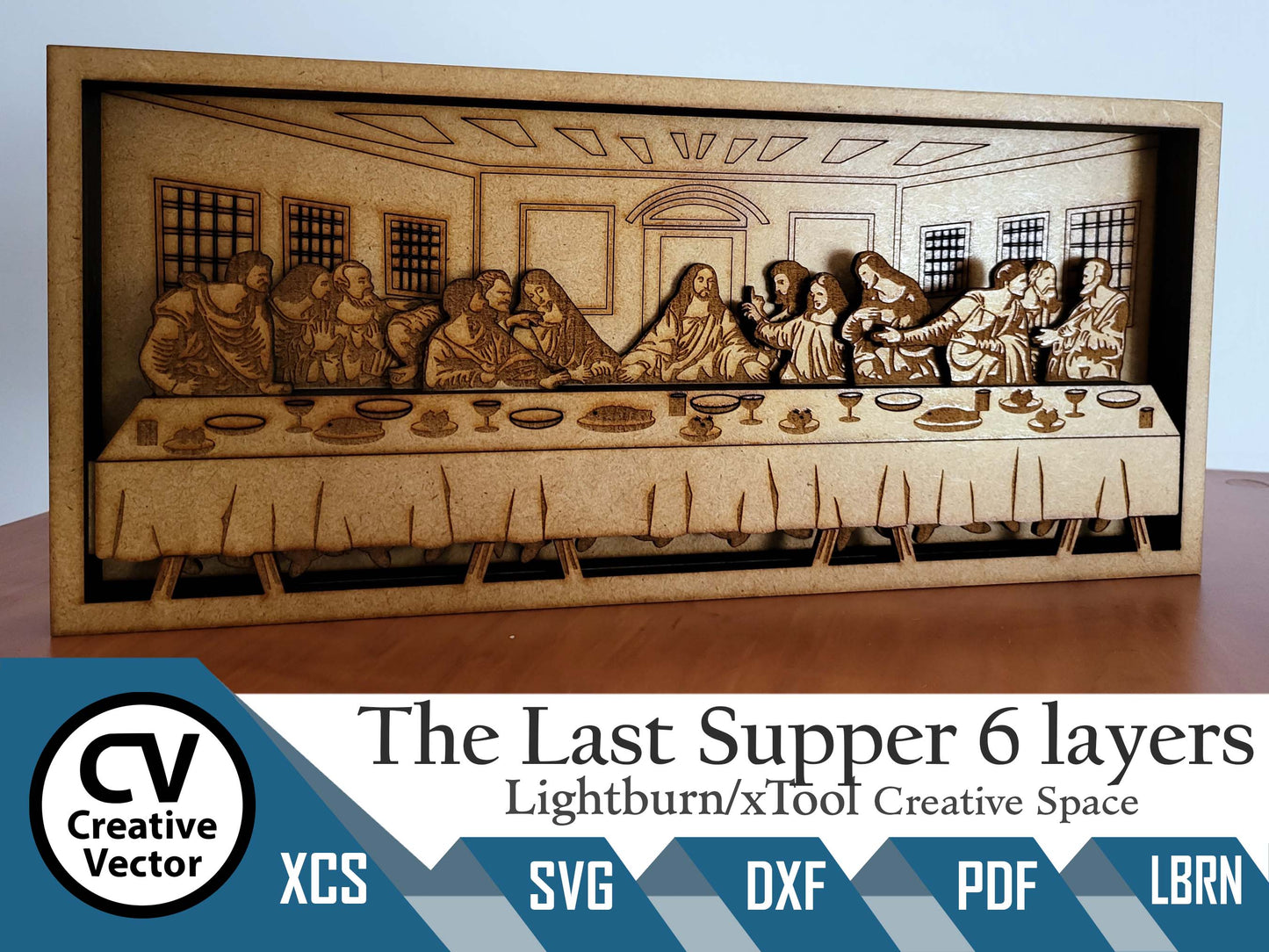 The Last Supper 6 layers