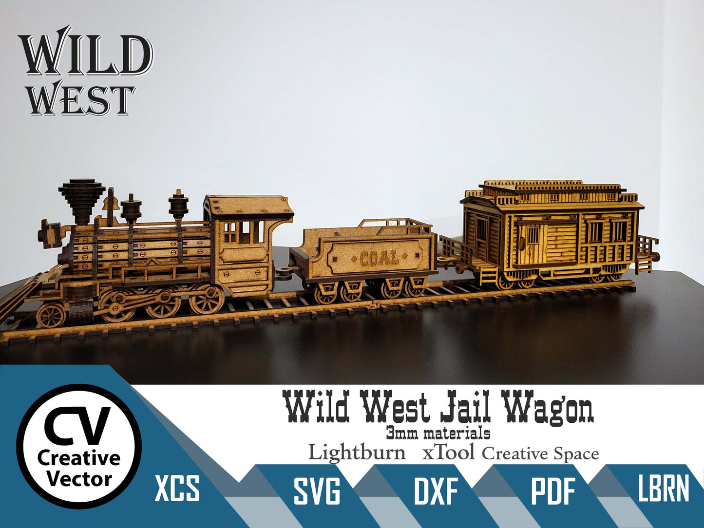 Wild West Jail wagon + rails in scale 28mm for Wargamers