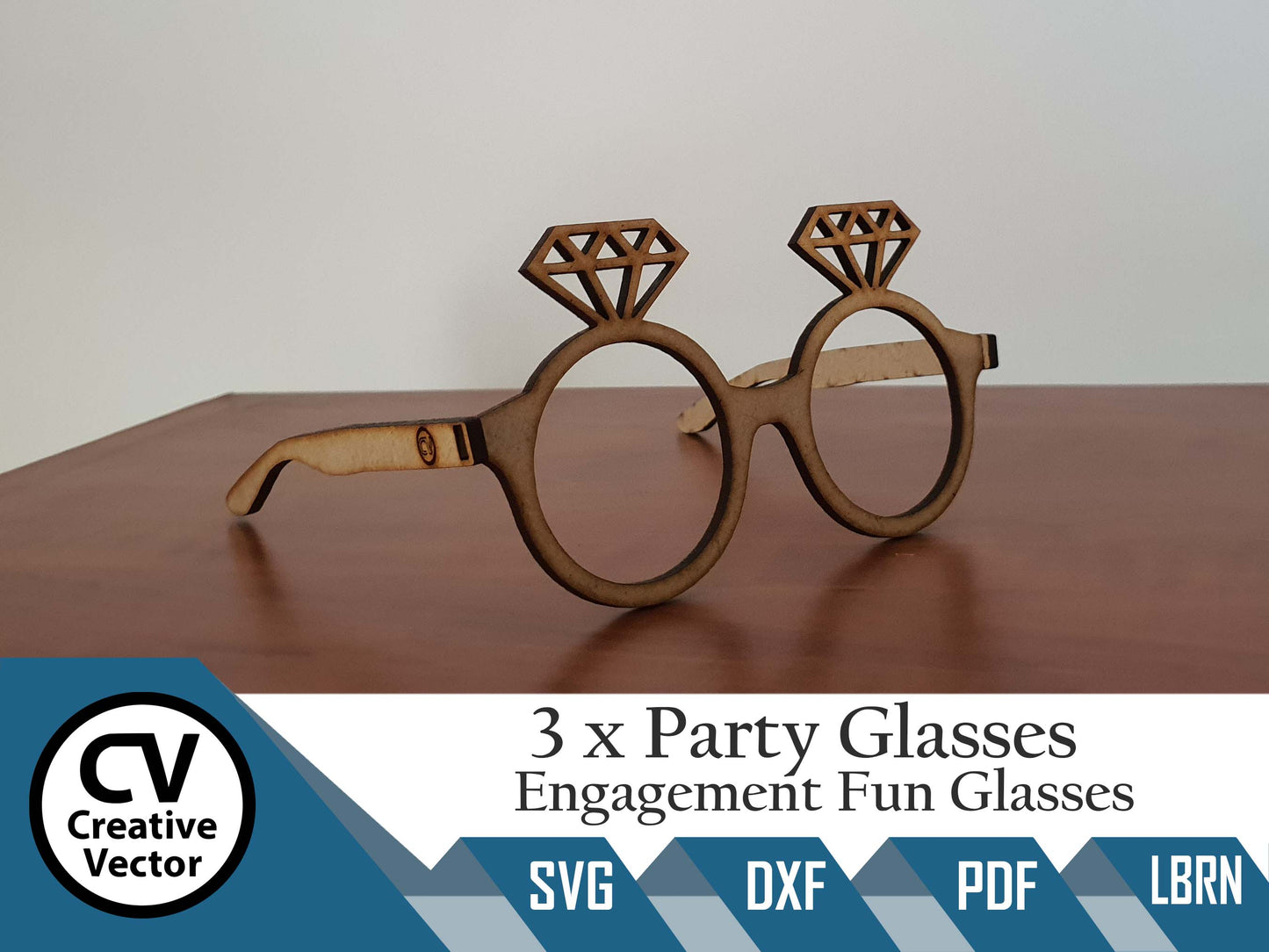 3 x Projects Engagement Fun Glasses