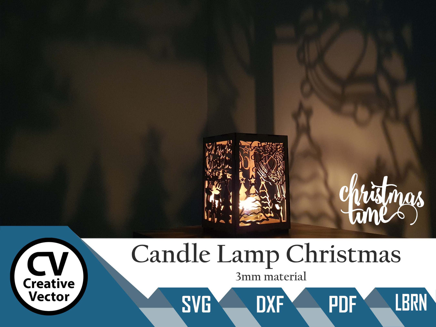 Christmas Candle Lamp