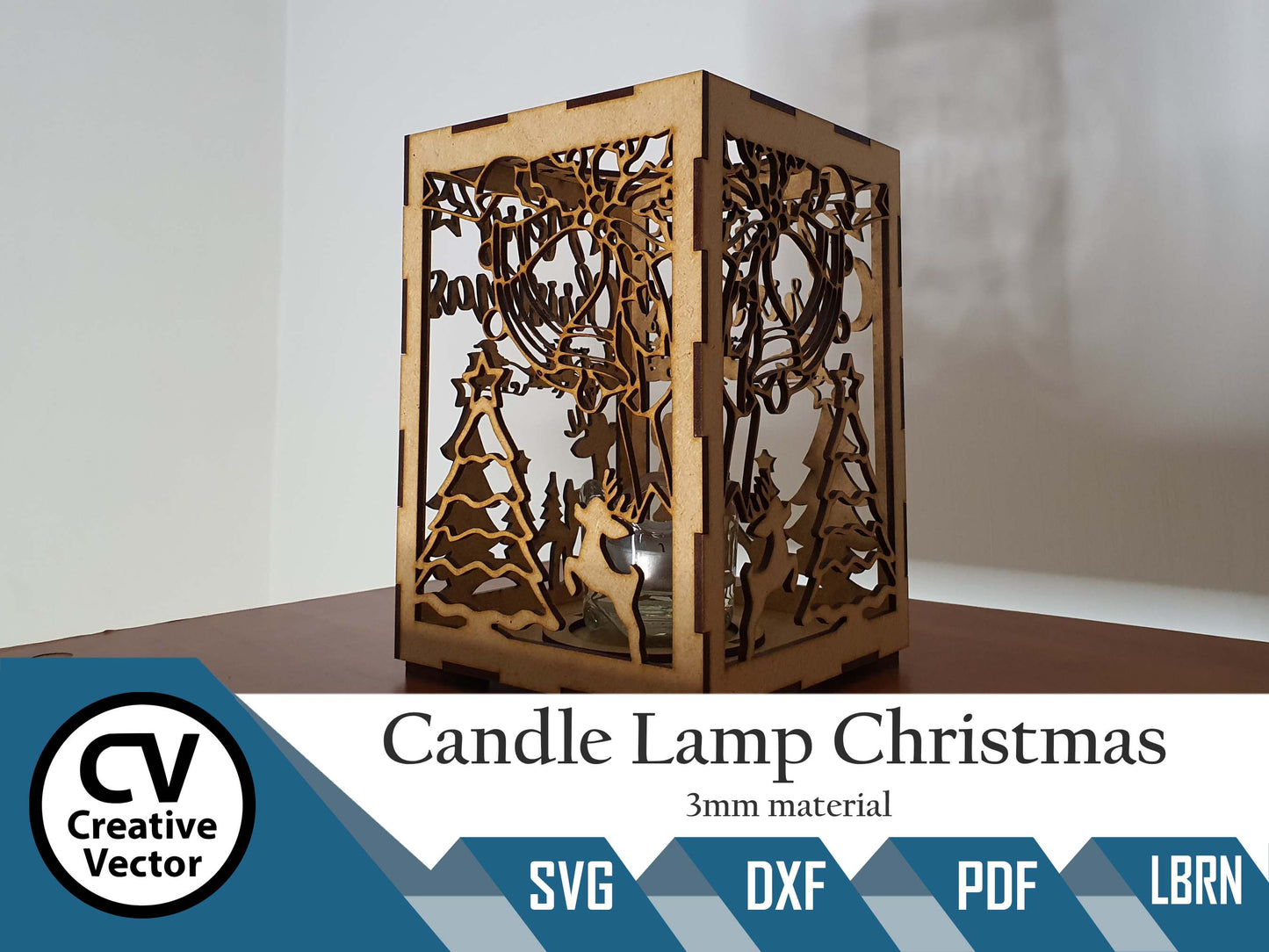 Christmas Candle Lamp