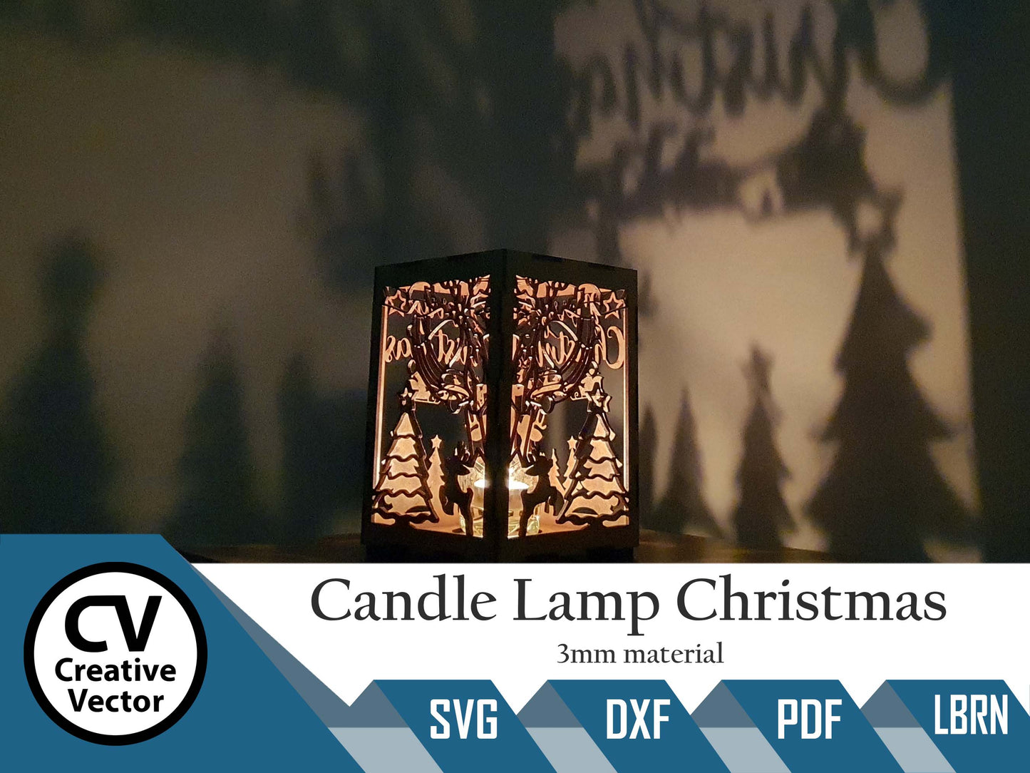 Christmas Candle Lamp