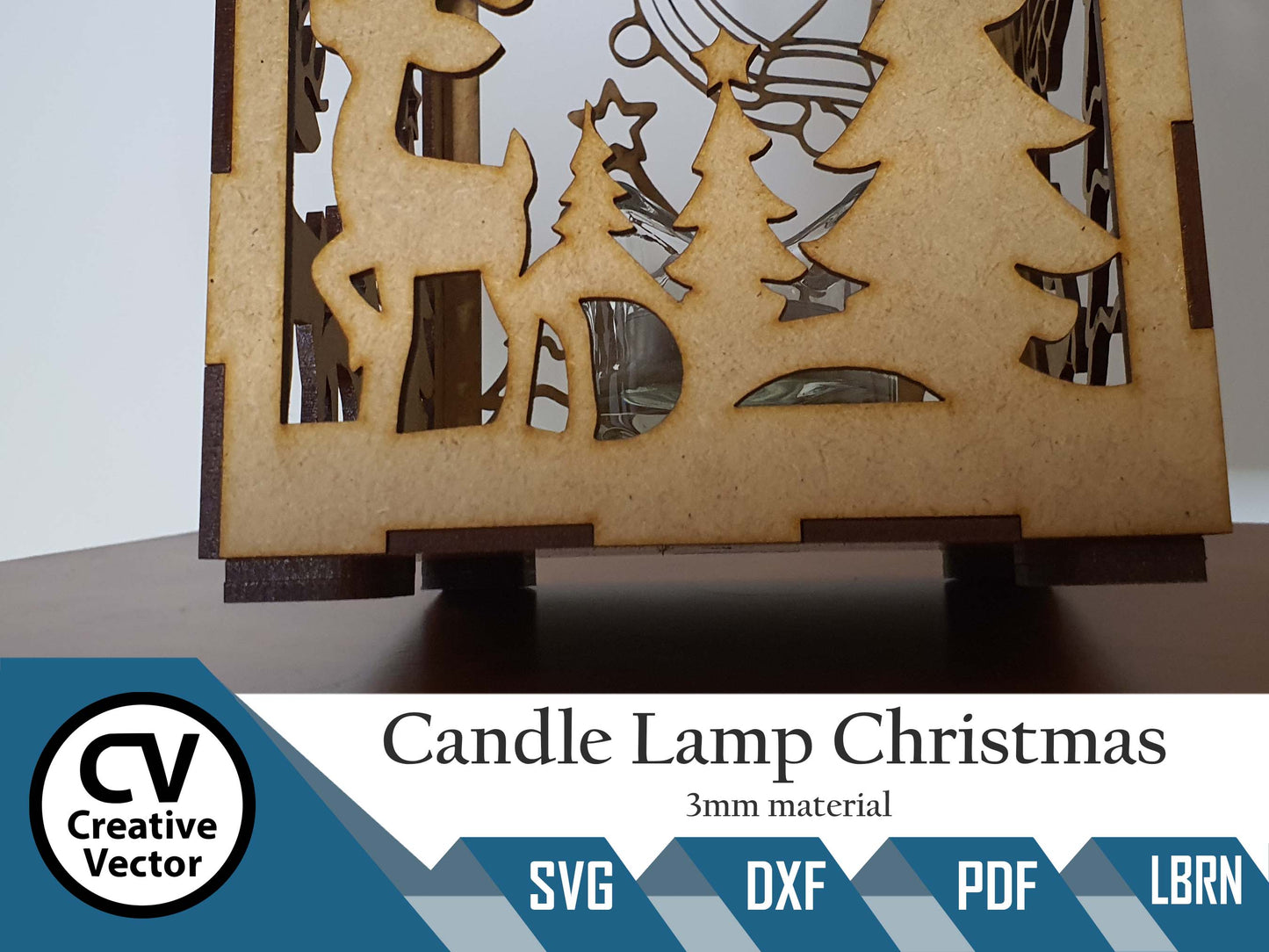 Christmas Candle Lamp