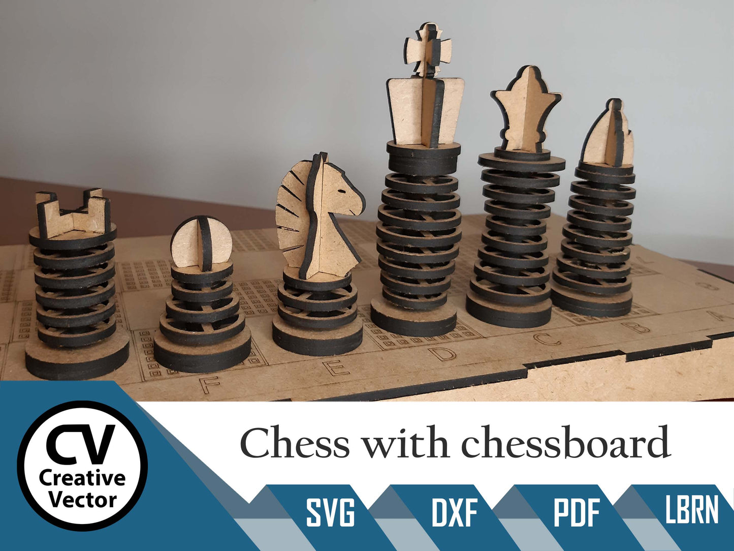 Chess 3D with chessboard vol.2