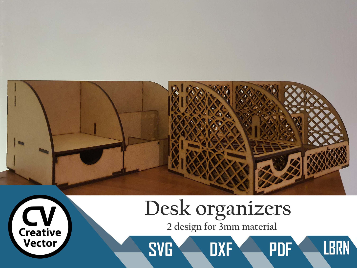 Desk organizers 2 designs