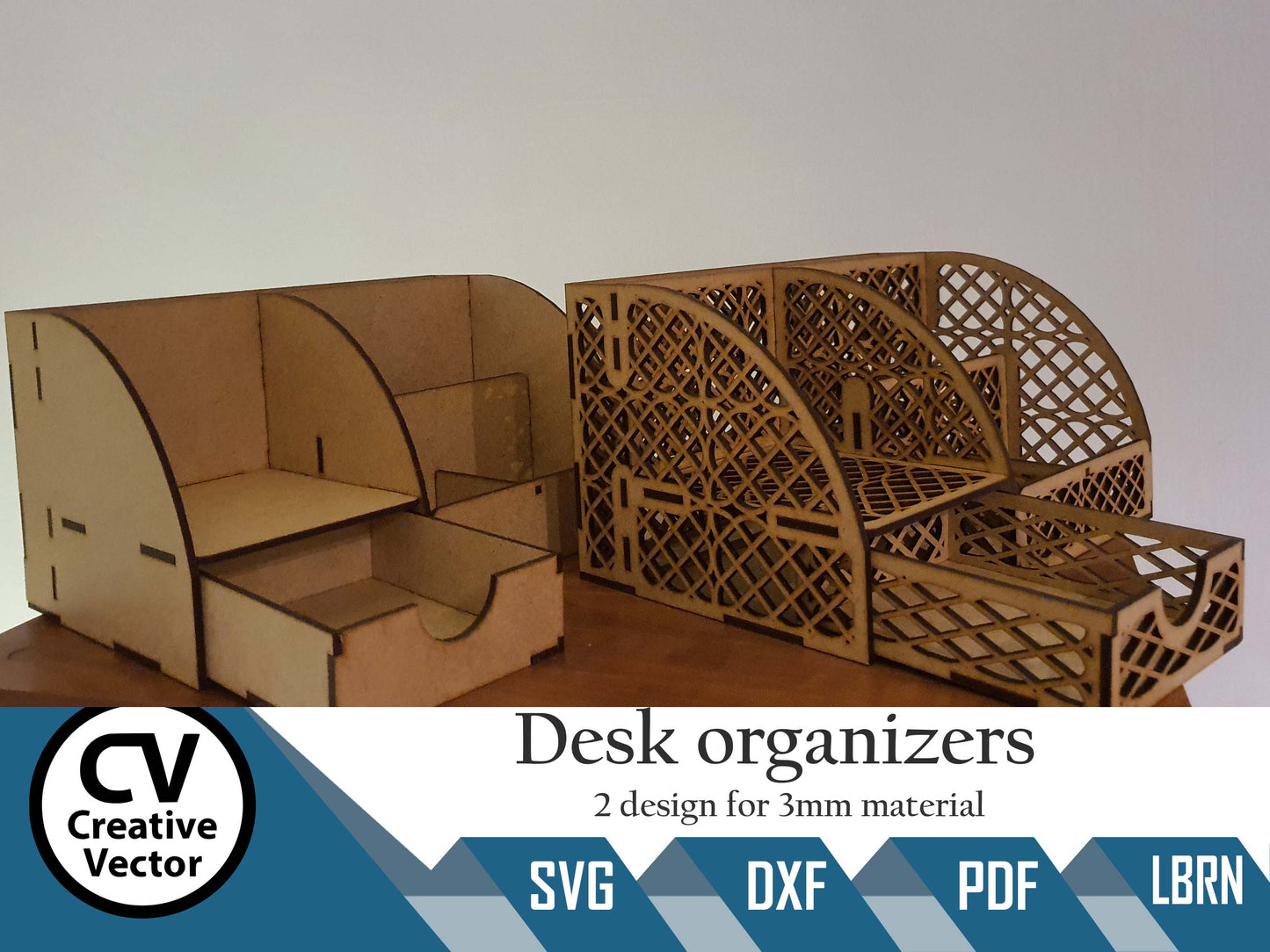 Desk organizers 2 designs