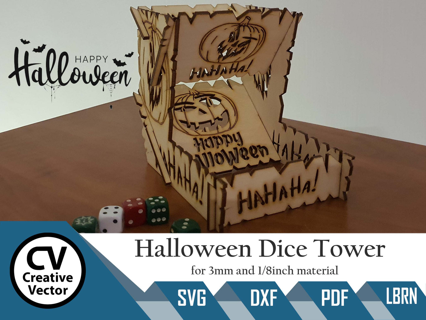 Halloween Dice Tower