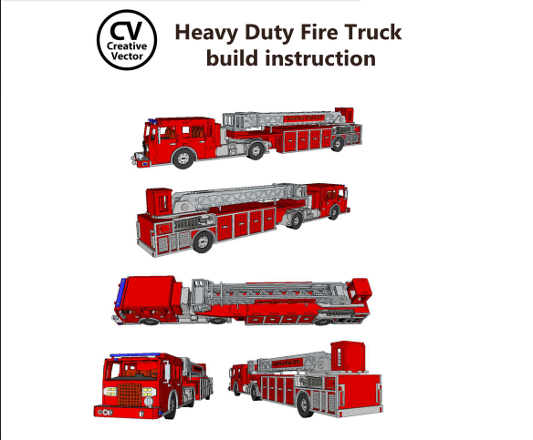 Heavy Duty Fire Truck