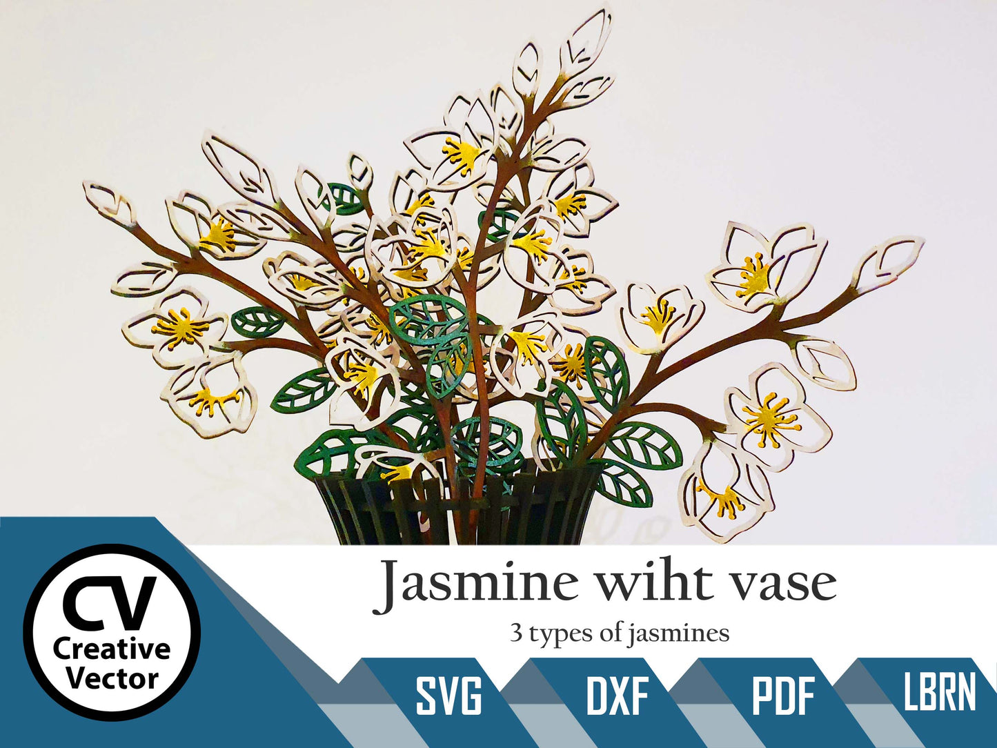 Jasmine with Vase