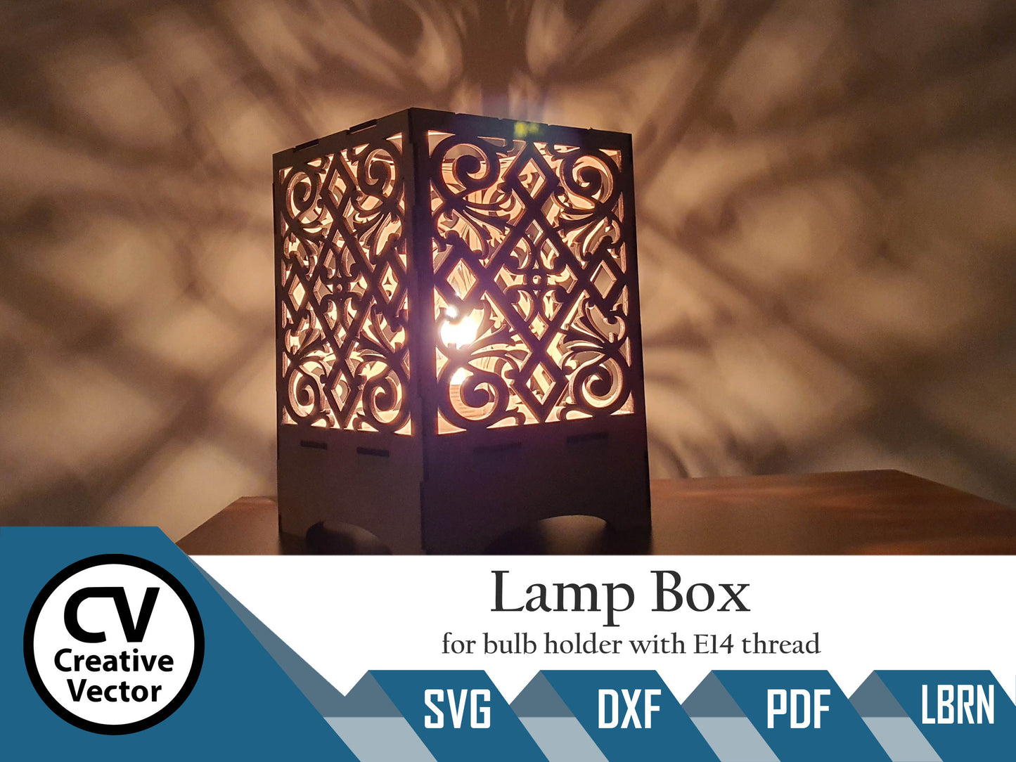 Lamp for bulb holder with E14 thread