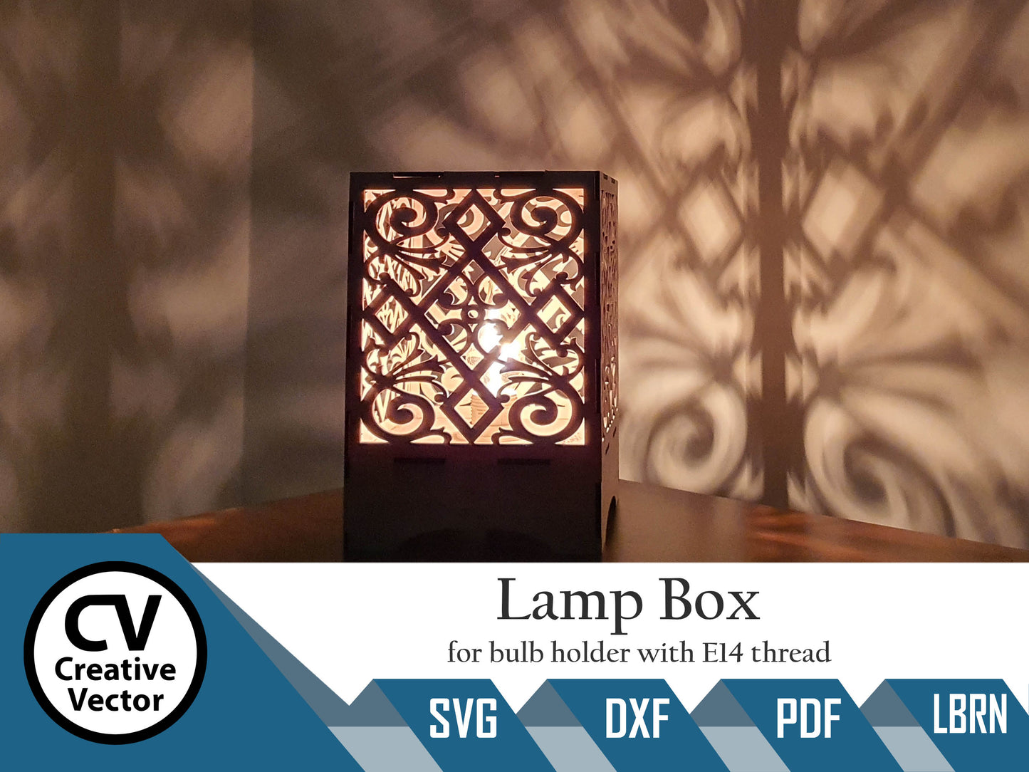 Lamp for bulb holder with E14 thread