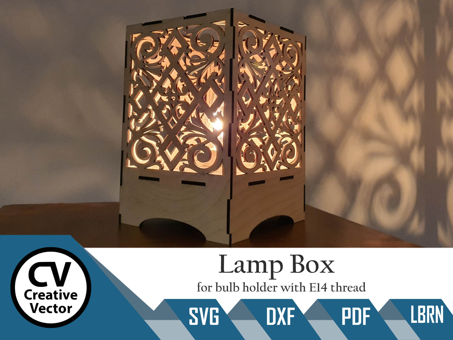 Lamp for bulb holder with E14 thread