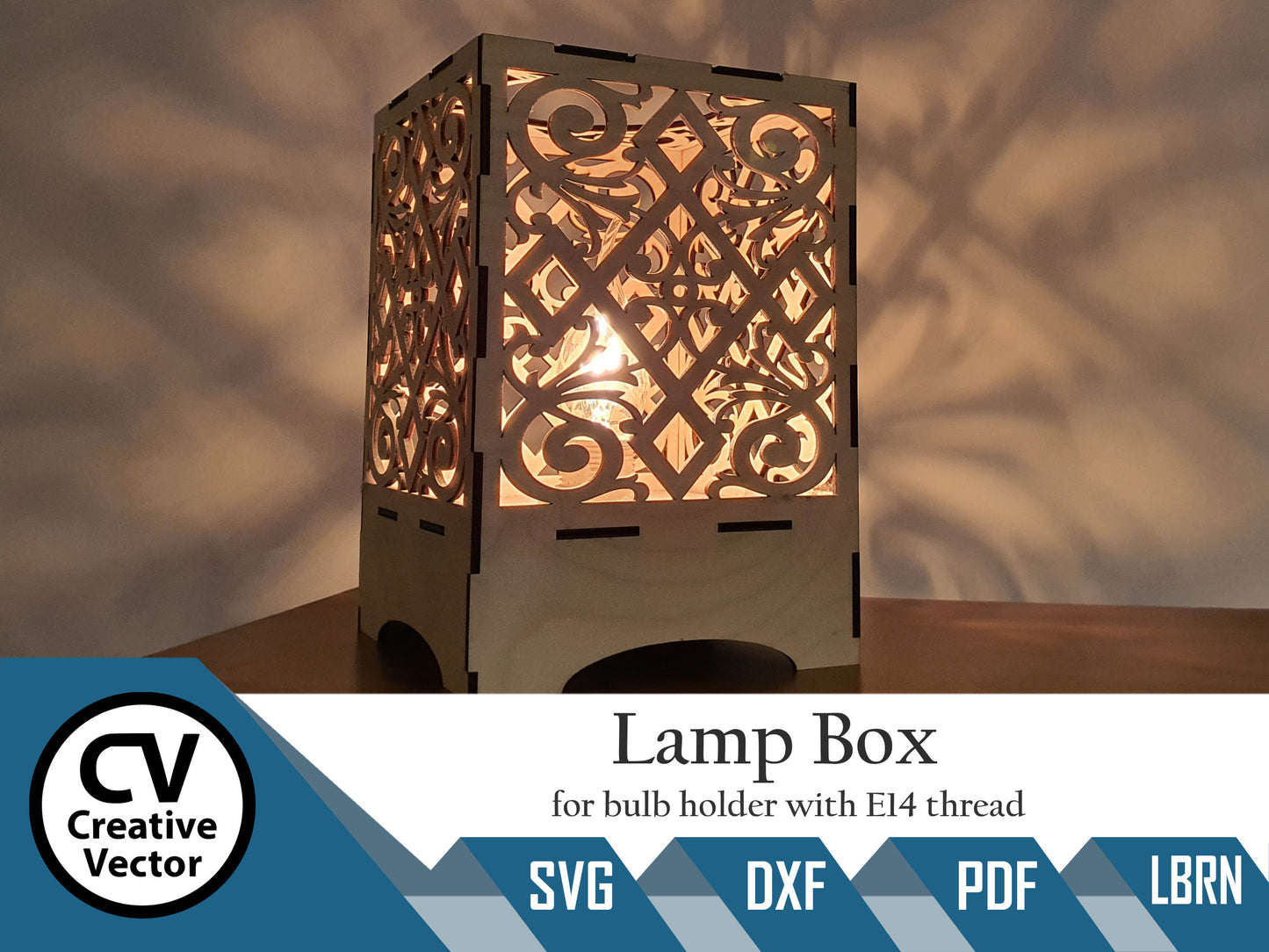 Lamp for bulb holder with E14 thread
