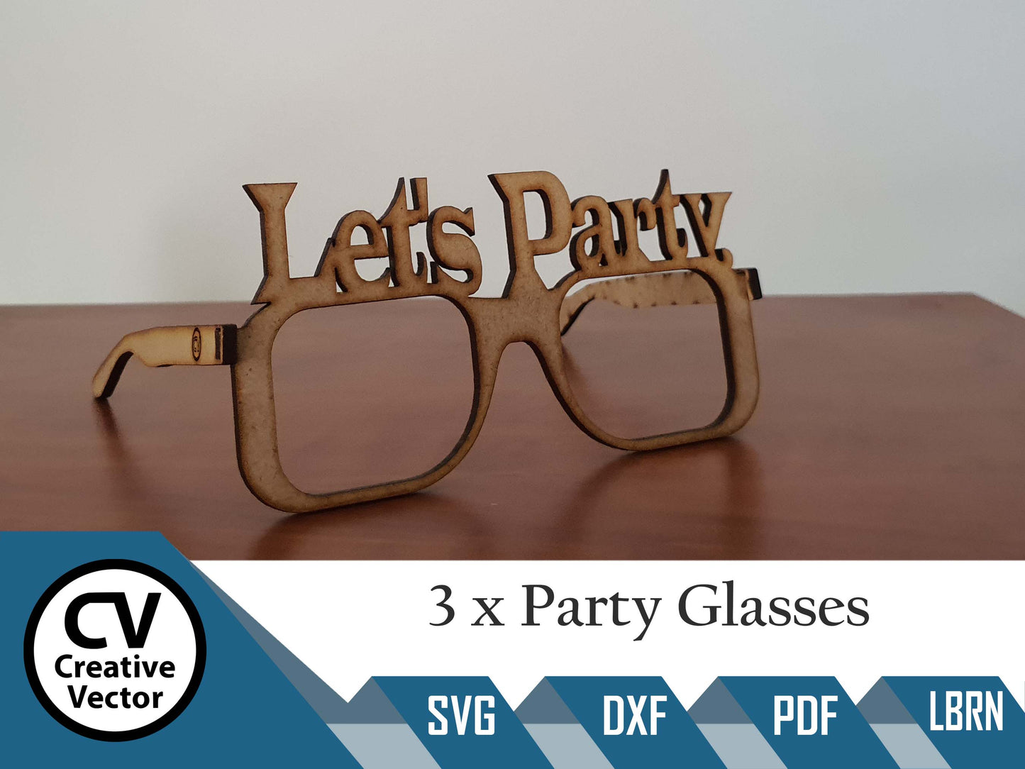 3 x Projects Party Glasses vol1