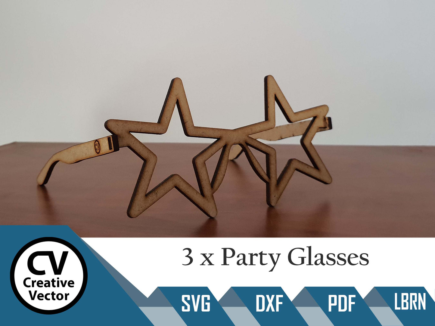 3 x Projects Party Glasses vol1