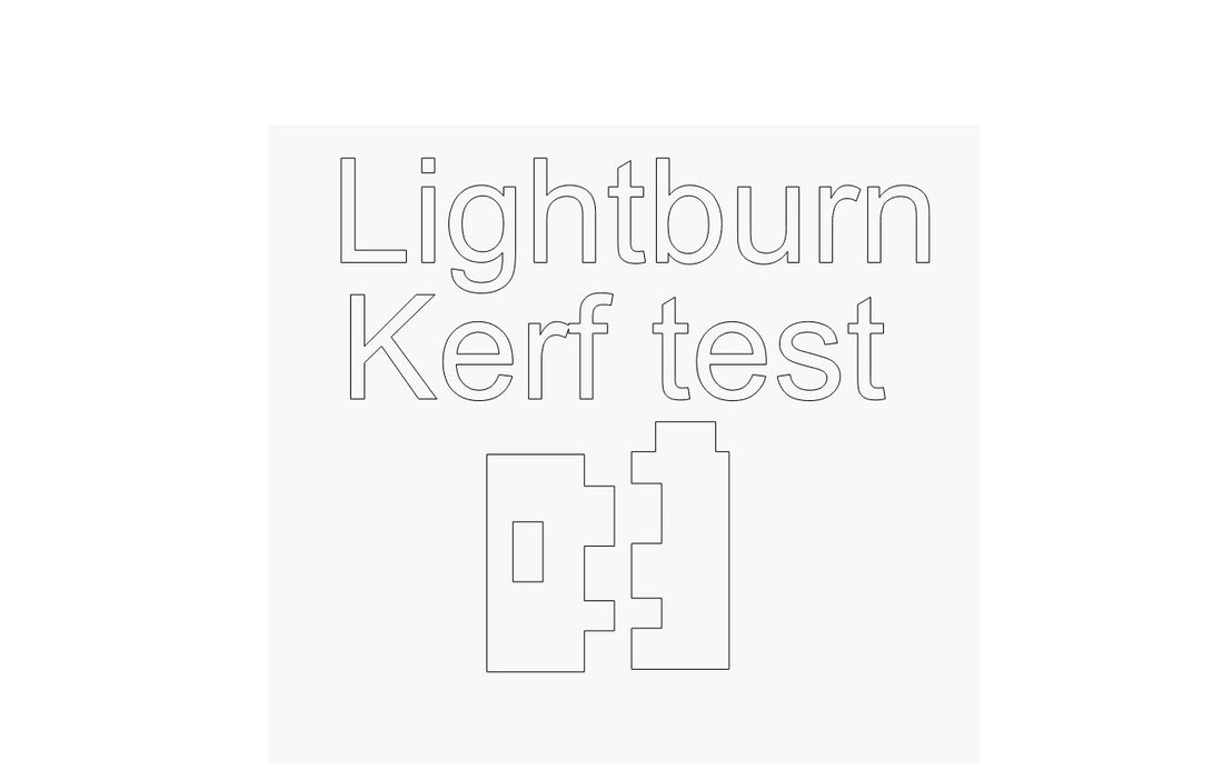 Use Lightburn? If you have trouble fitting items because they are too tight or too loose.