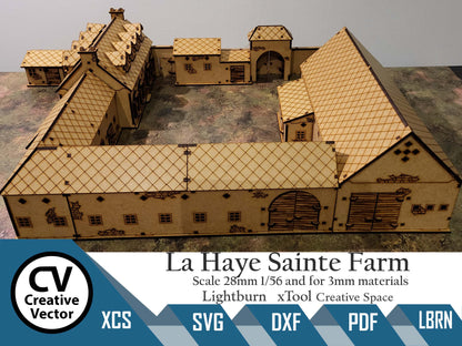 French Chateau v měřítku 28mm pro hru Bolt Action