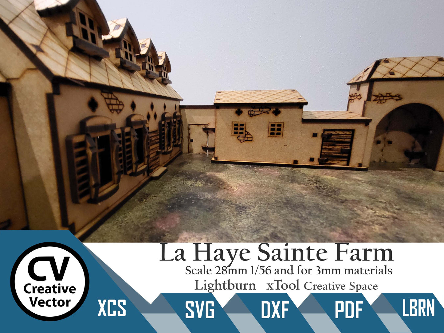 French Chateau v měřítku 28mm pro hru Bolt Action