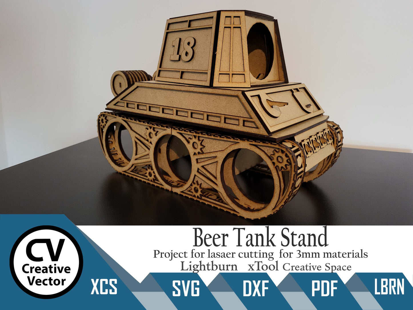 Beer Tank Stand for laser cutting