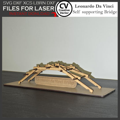 Self supporting Bridge Leonardo Da Vinci