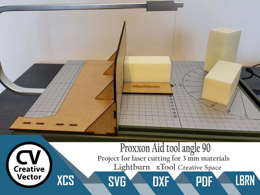 Aid tool angle 90 for Proxxon THERMOCUT 230