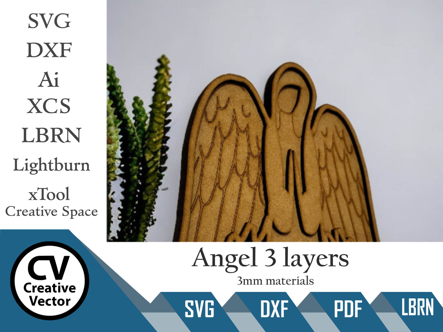 Angel 3 layers standing vol3