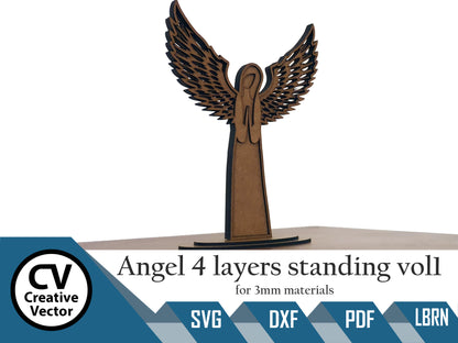 Angel 4 layers standing vol1