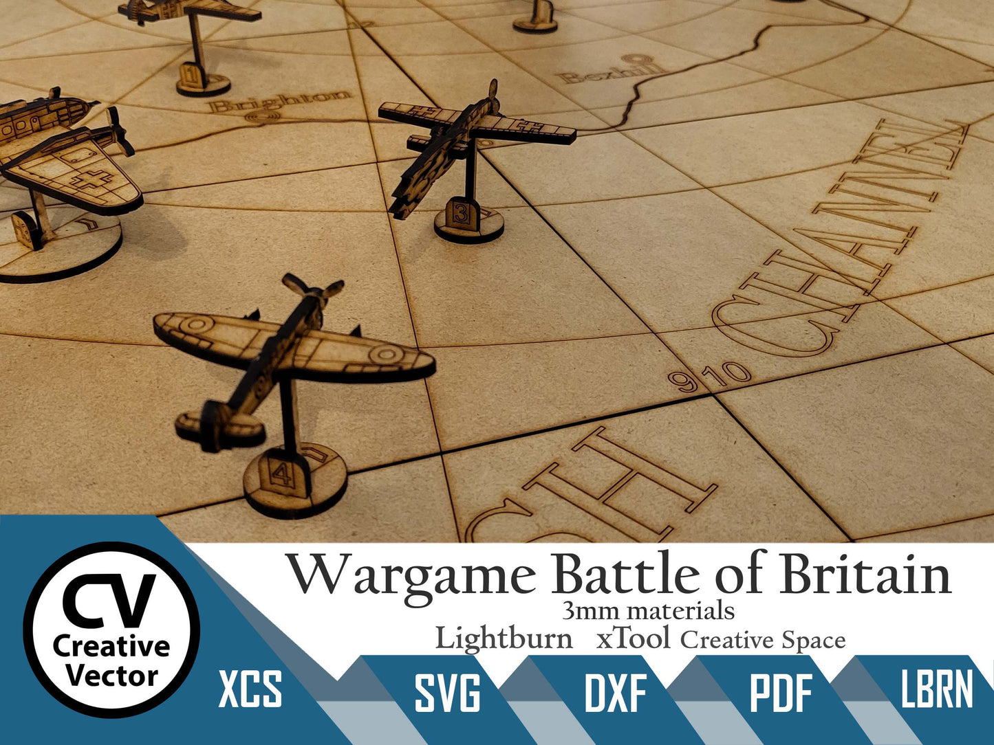 Project for laser cut - WARGAME BATTLE of BRITAIN