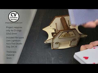 Card Shuffler Machine for laser cutting