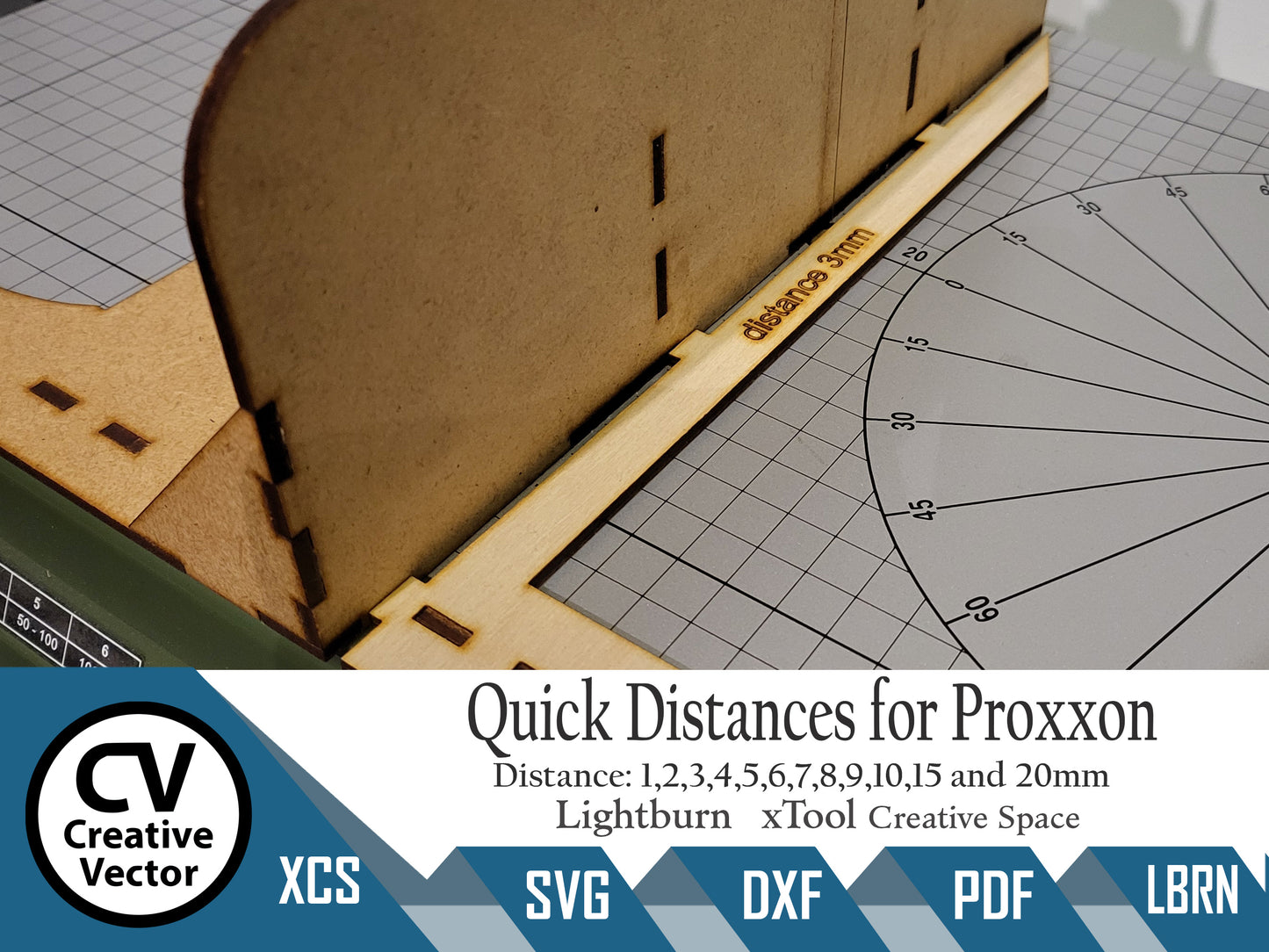 Quick Distances for Proxxon THERMOCUT 230