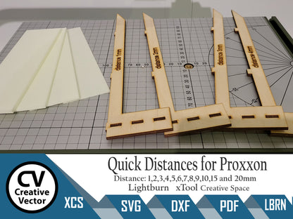 Quick Distances for Proxxon THERMOCUT 230