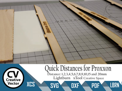 Quick Distances for Proxxon THERMOCUT 230