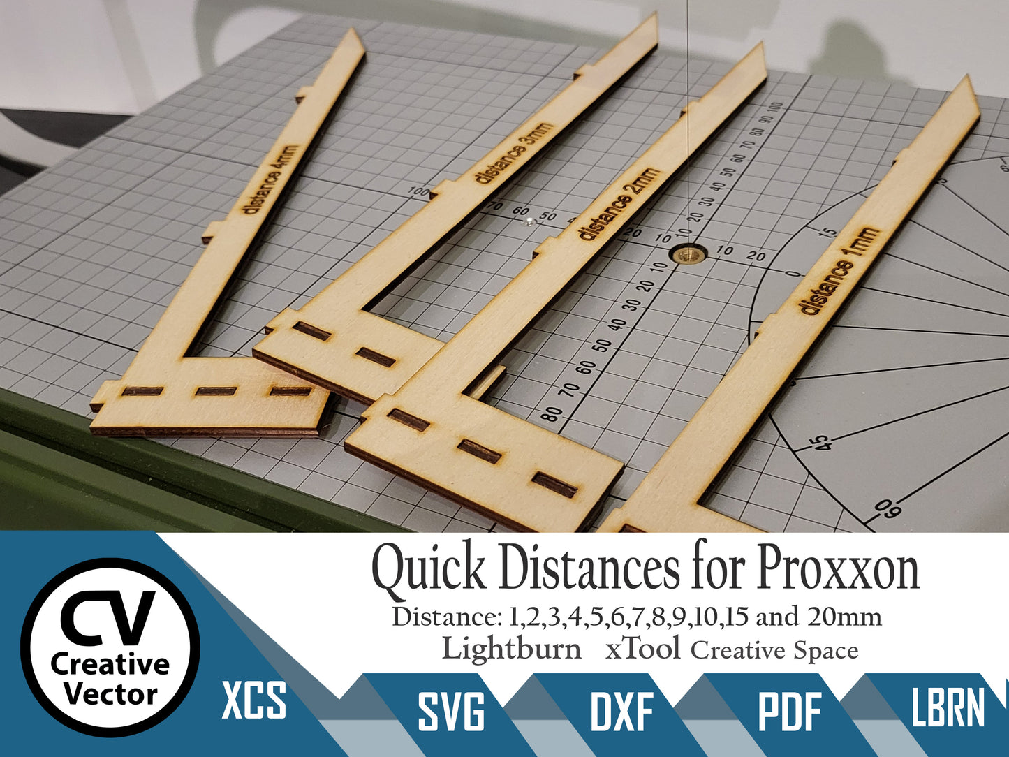 Quick Distances for Proxxon THERMOCUT 230