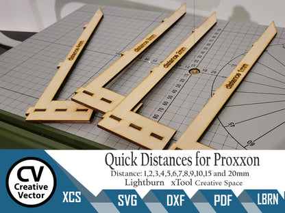 Quick Distances for Proxxon THERMOCUT 230