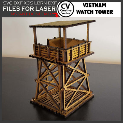 Vietnam Tower in scale 28 mm