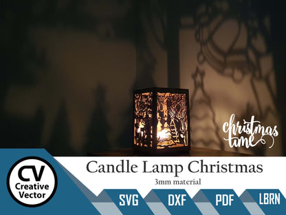 Christmas Candle Lamp