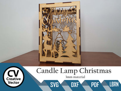 Christmas Candle Lamp